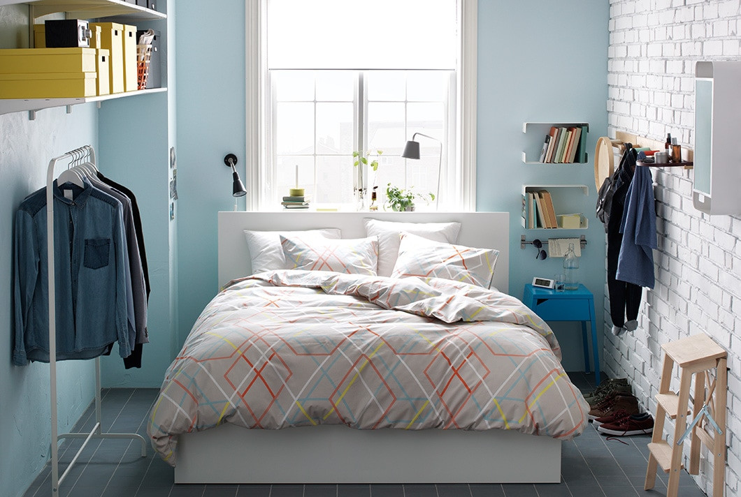 Ikea Small Bedroom Ideas
 Smart ideas for clothes storage in a small space
