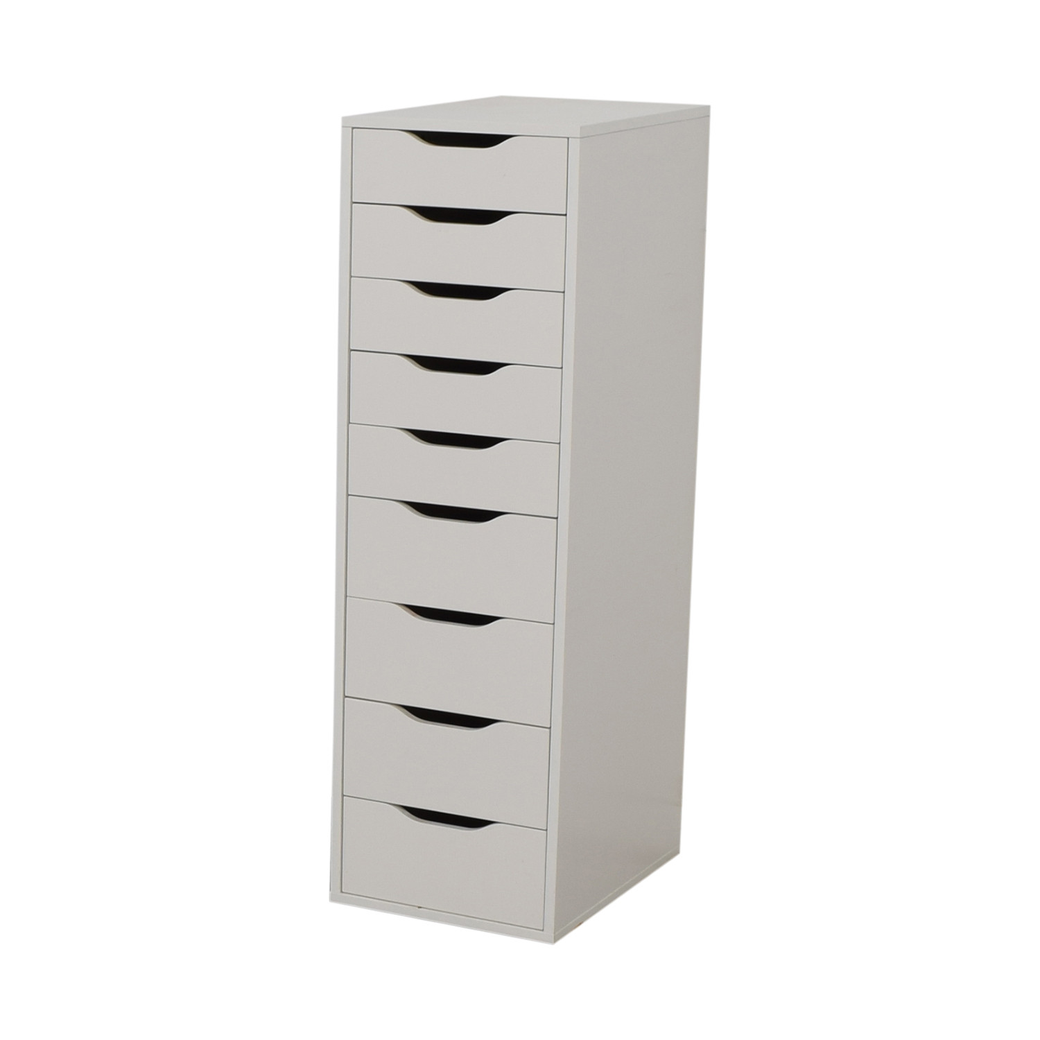 Ikea Tall Kitchen Cabinet
 OFF IKEA IKEA White Nine Drawer Tall File Cabinet