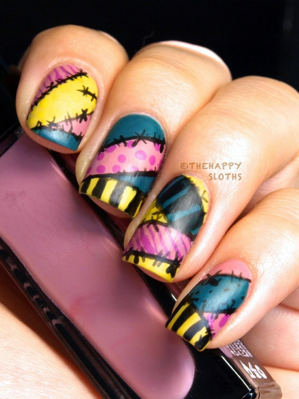 Images Nail Art
 30 Scary Zombie Nail Art To Try This Halloween