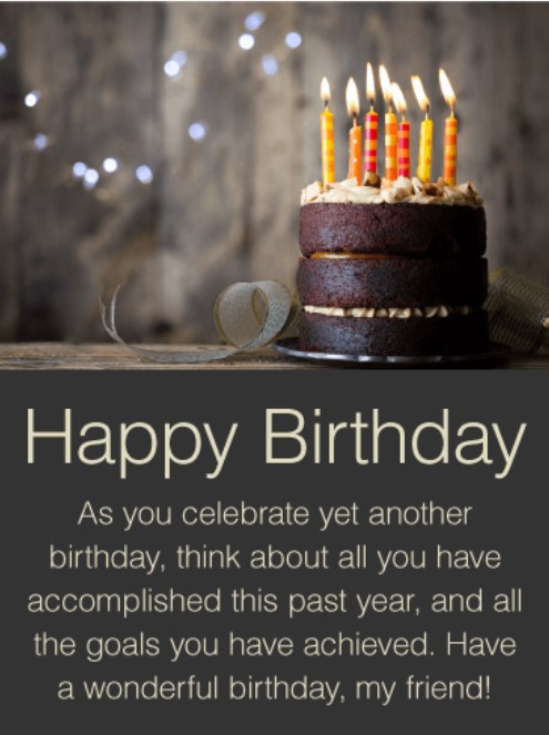 Images Of Funny Birthday Wishes
 50 Best Happy Birthday Greetings to a Friend – Quotes Yard