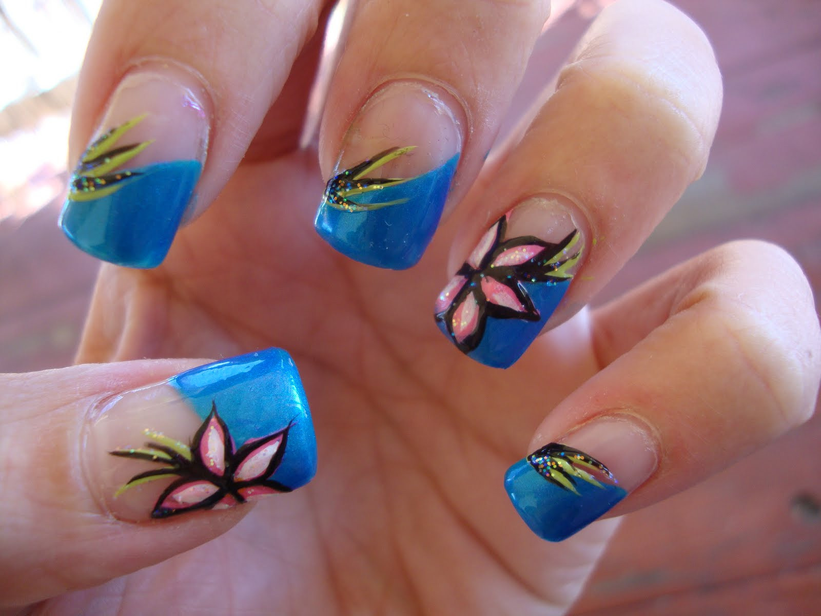 Images Of Pretty Nails
 obsessed Pretty Pretty Flower Nails