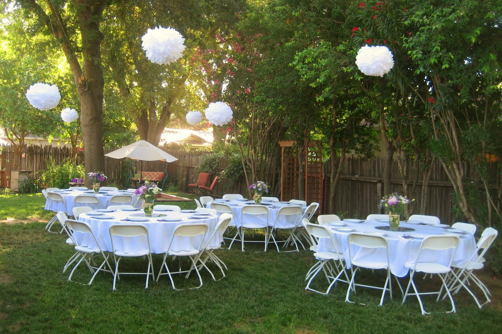In The Backyard
 A resting place for pleted Projects Backyard Bridal