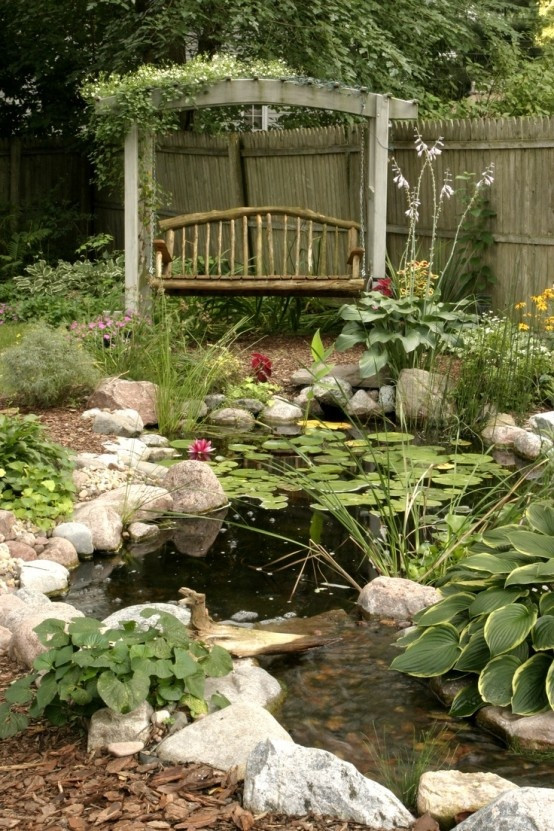 In The Backyard
 Natural Looking Backyard Ponds Dig This Design