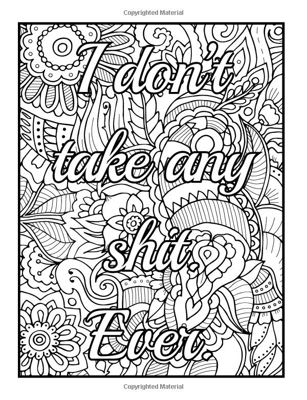 Inappropriate Coloring Pages For Adults
 140 best Swearing coloring pages images on Pinterest