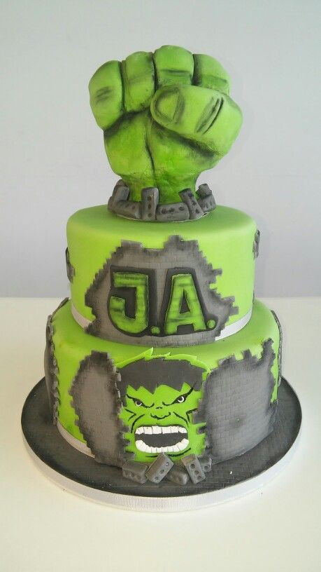 Incredible Hulk Birthday Cake
 The Incredible Hulk Cake to Jose Antonio