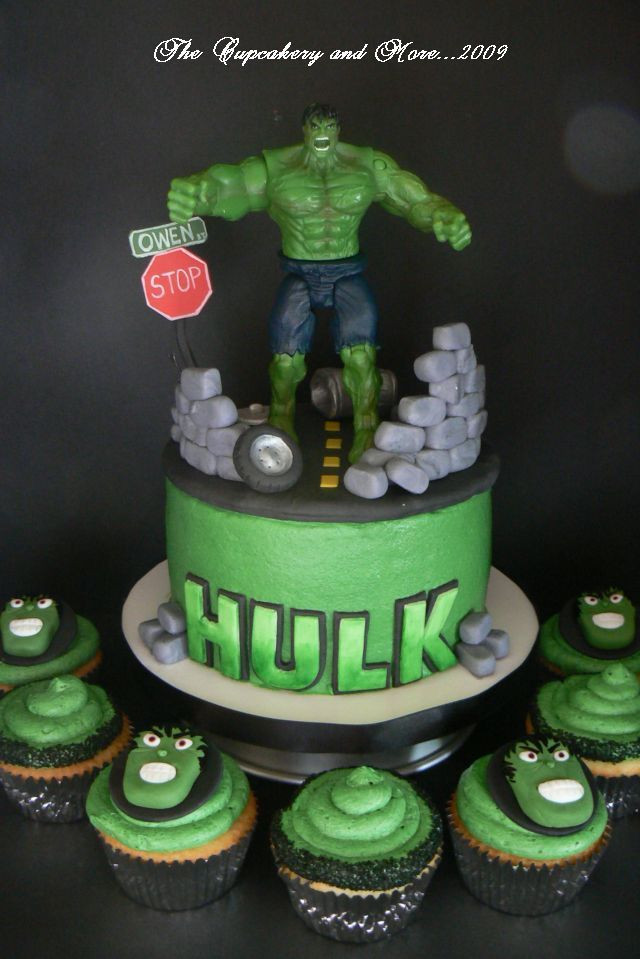 Incredible Hulk Birthday Cake
 The Incredible Hulk This was for a friends son The cake