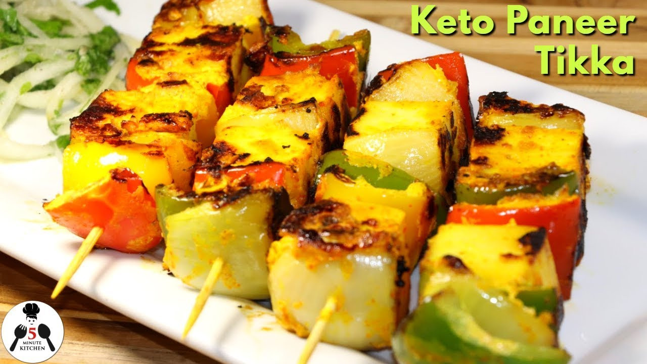Indian Keto Recipes
 KETO PANEER TIKKA INDIAN KETO RECIPES