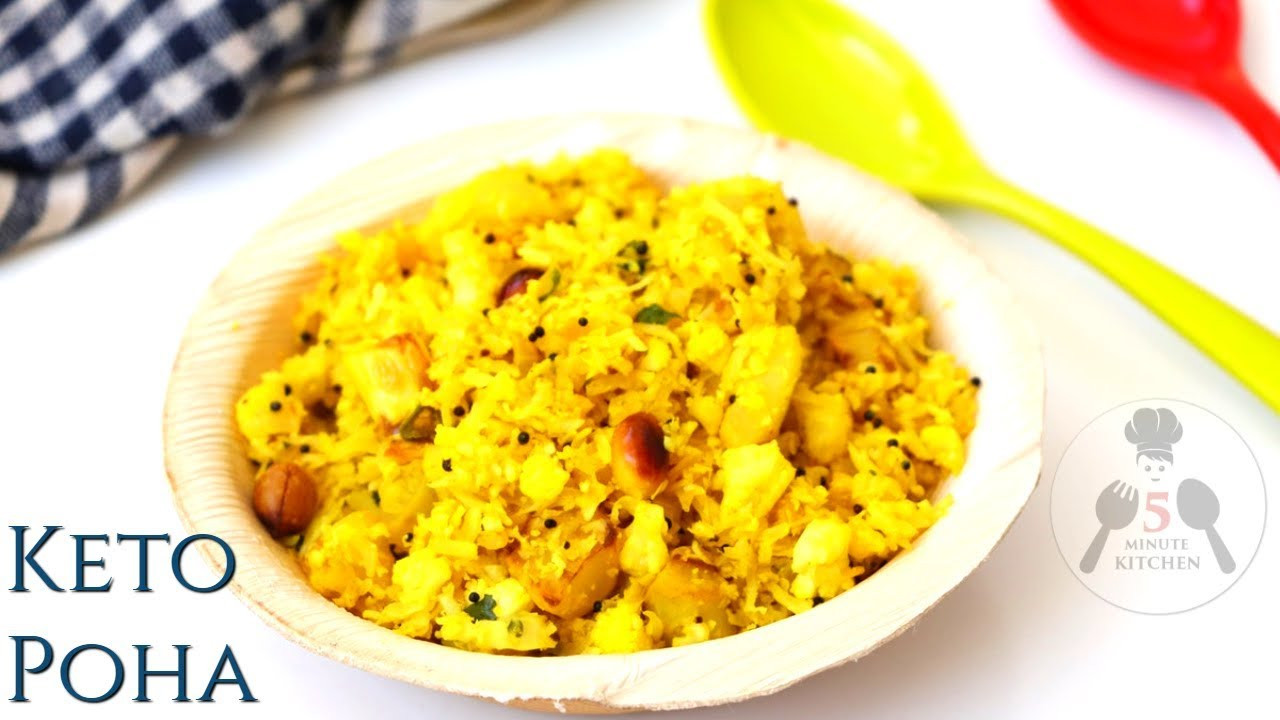 Indian Keto Recipes
 KETO POHA INDIAN KETO RECIPE