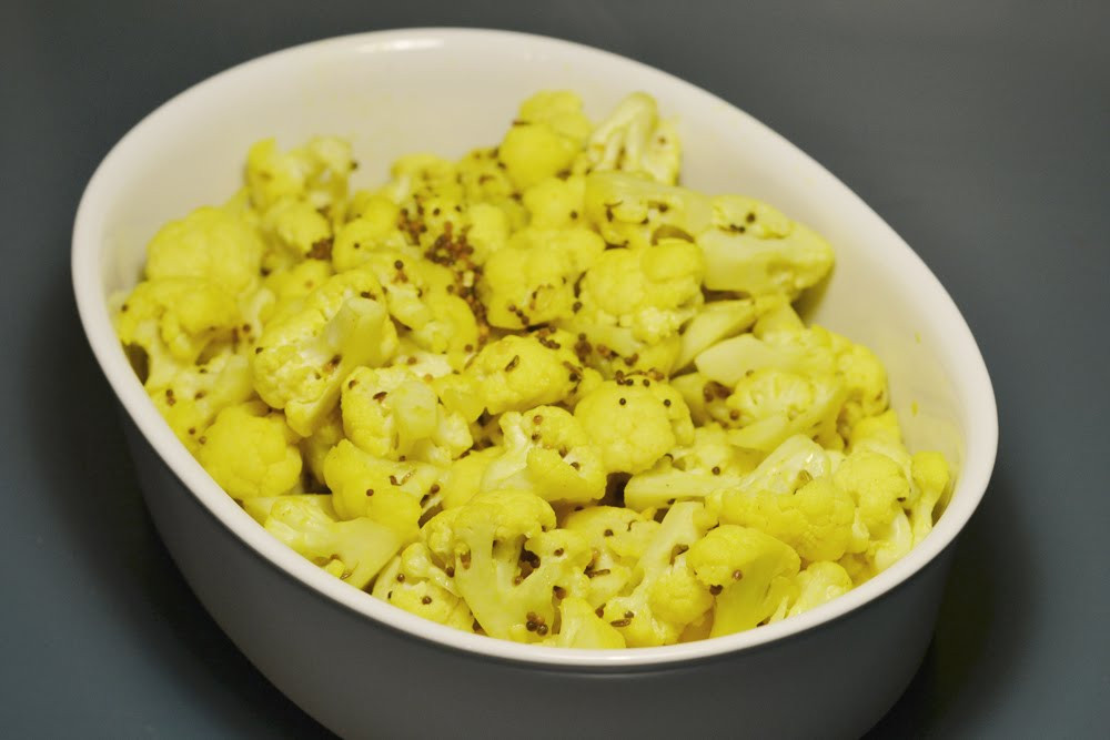 Indian Main Dishes
 The World in My Kitchen An Indian Side Dish Cauliflower