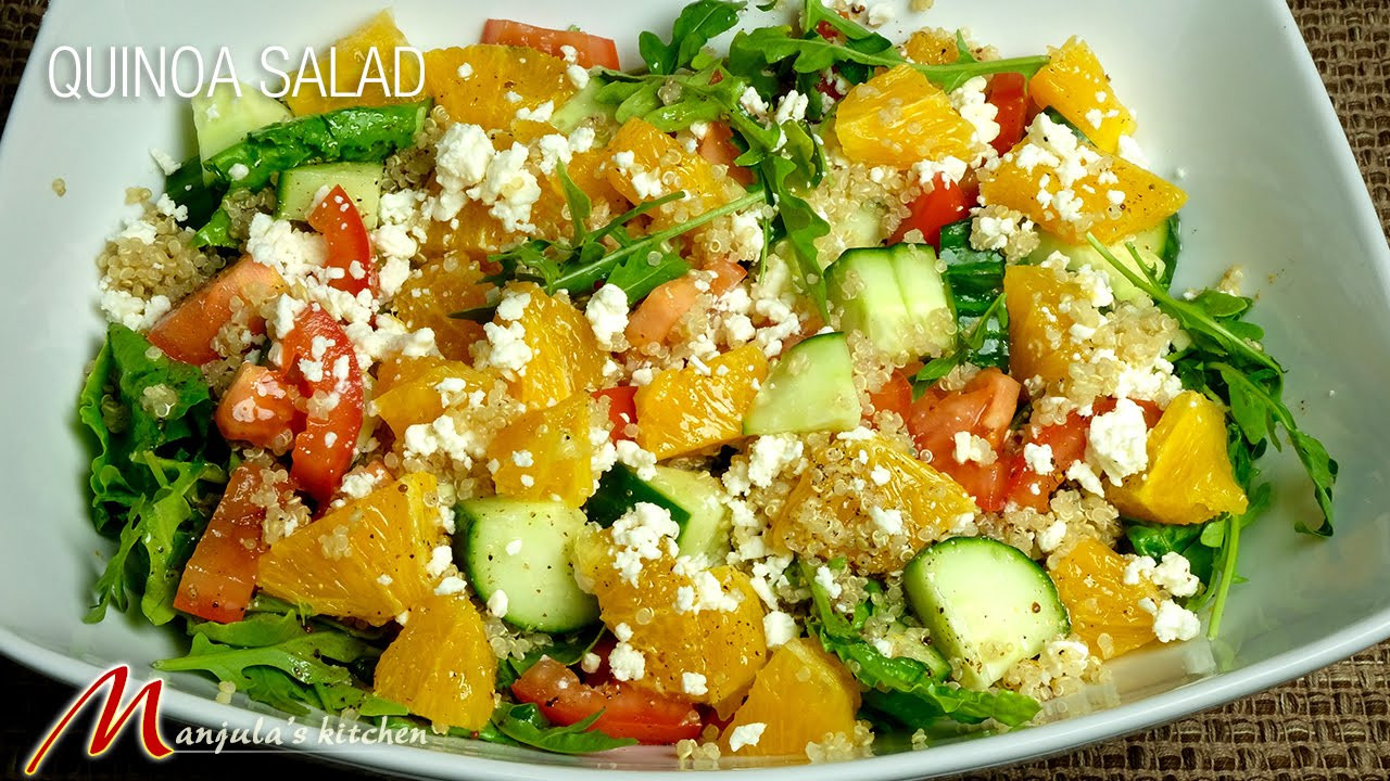 Indian Salad Recipes
 Quinoa Salad Recipe by Manjula