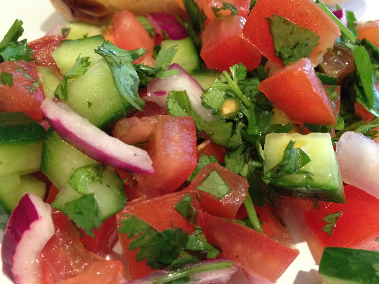 Indian Salad Recipes
 SometimesRedhead • Recipe Indian Tomato Salad This salad