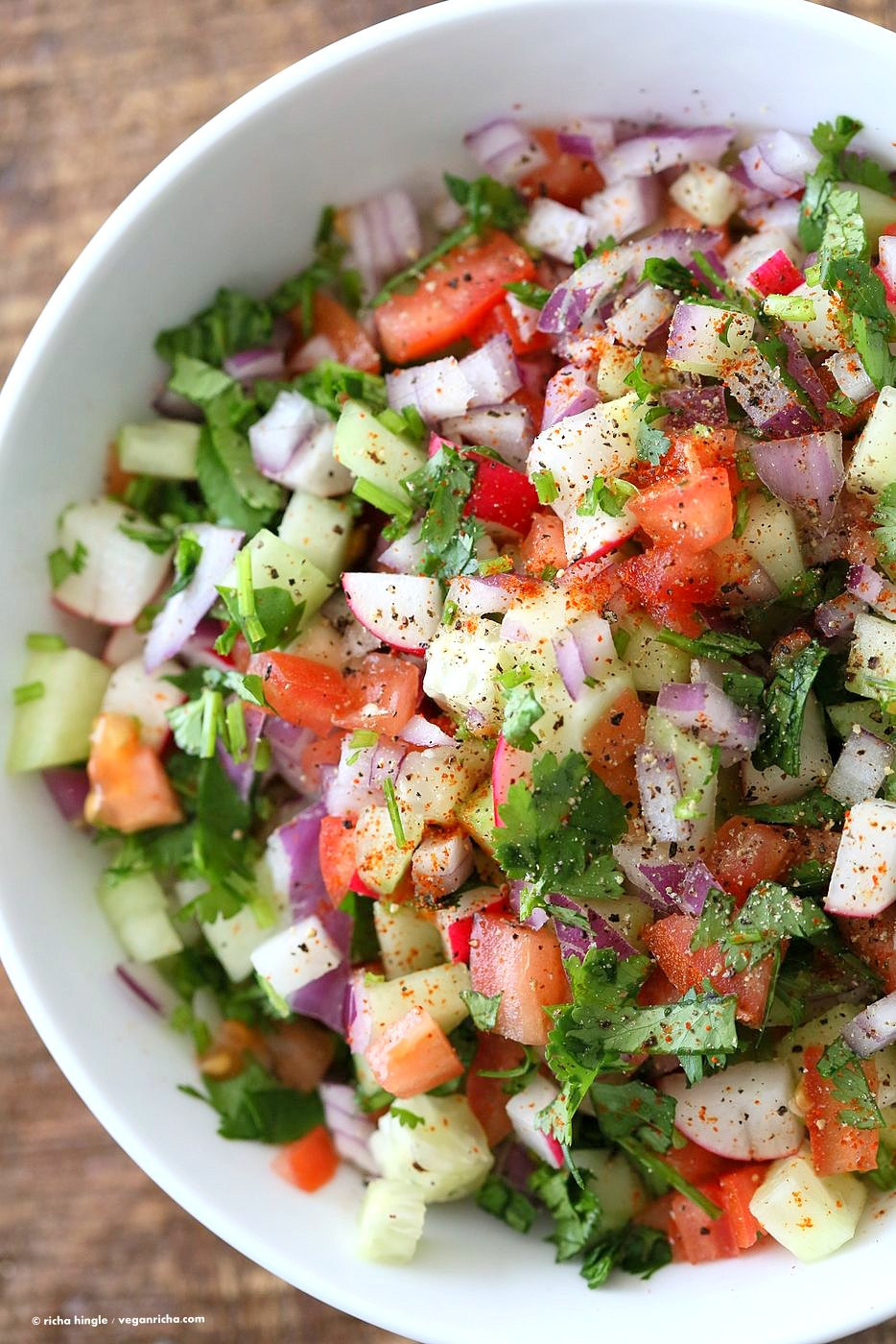 Indian Salad Recipes
 Kachumber Salad Cucumber Tomato ion Salad Recipe