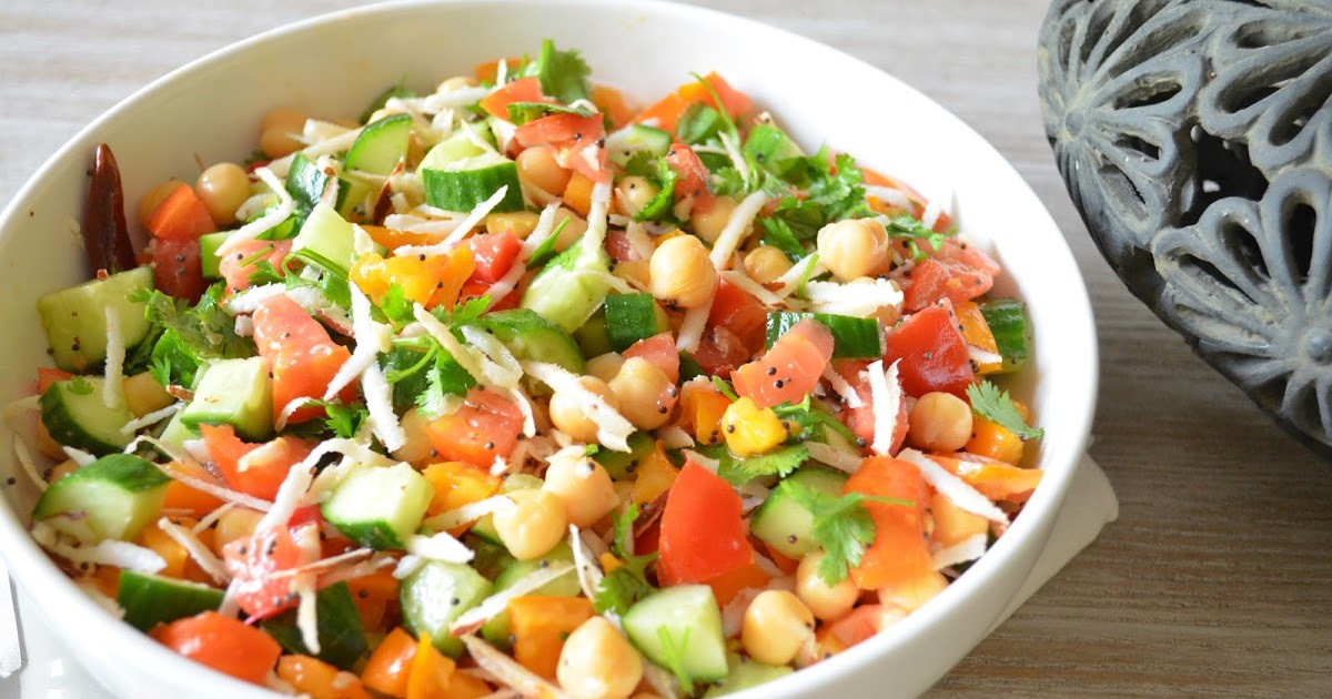 Indian Salad Recipes
 Entertaining From an Ethnic Indian Kitchen Garbanzo