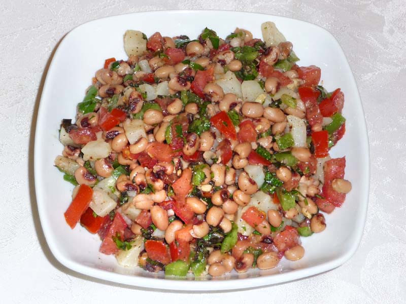 Indian Salad Recipes
 Black Eyed Pea Salad Manjula s Kitchen Indian