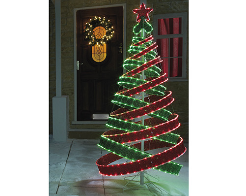 Indoor Christmas Tree
 6ft Spiral Christmas Tree Indoor or Outdoor Use 180cm Tall