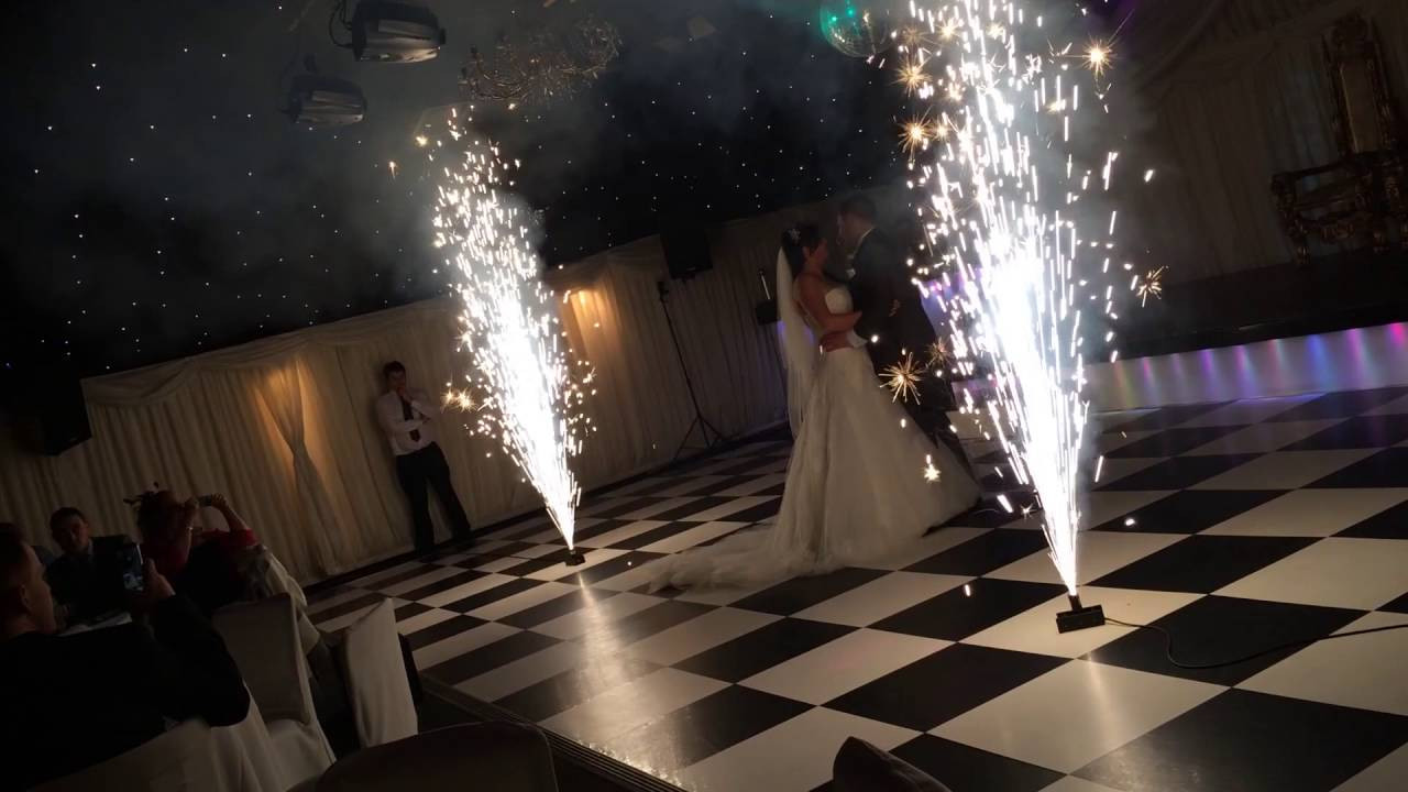 Indoor Sparklers For Weddings
 Wedding indoor fireworks