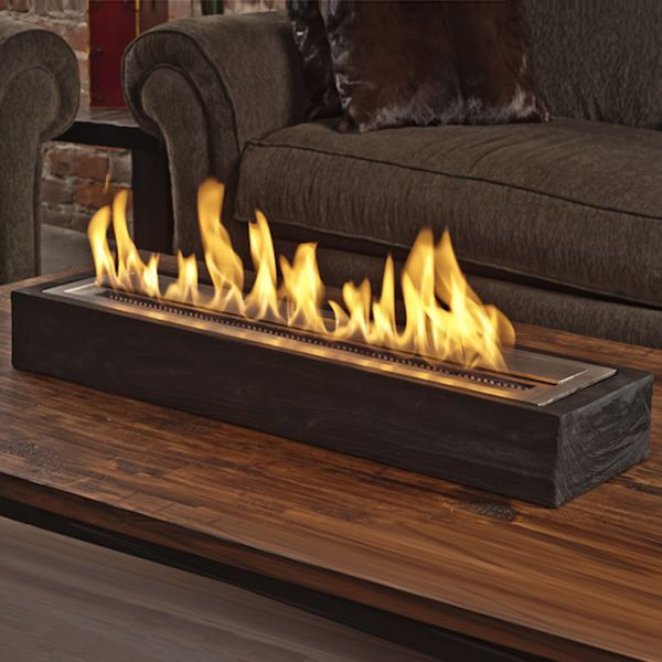 Indoor Tabletop Fire Pit
 master bedroom Sienna Ethanol Fireplace Wood and