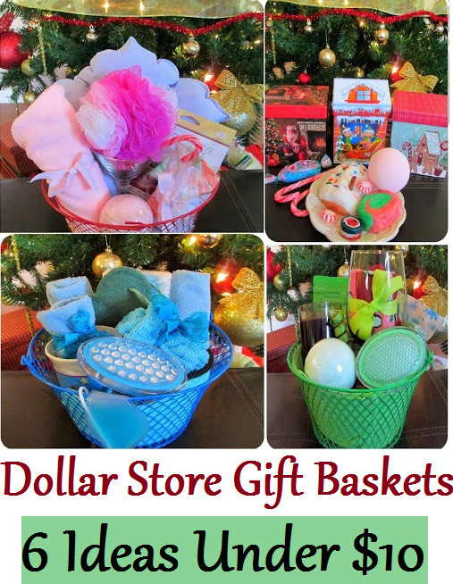 Inexpensive Gift Baskets Ideas
 Maria Sself Chekmarev Dollar Store Last Minute Christmas