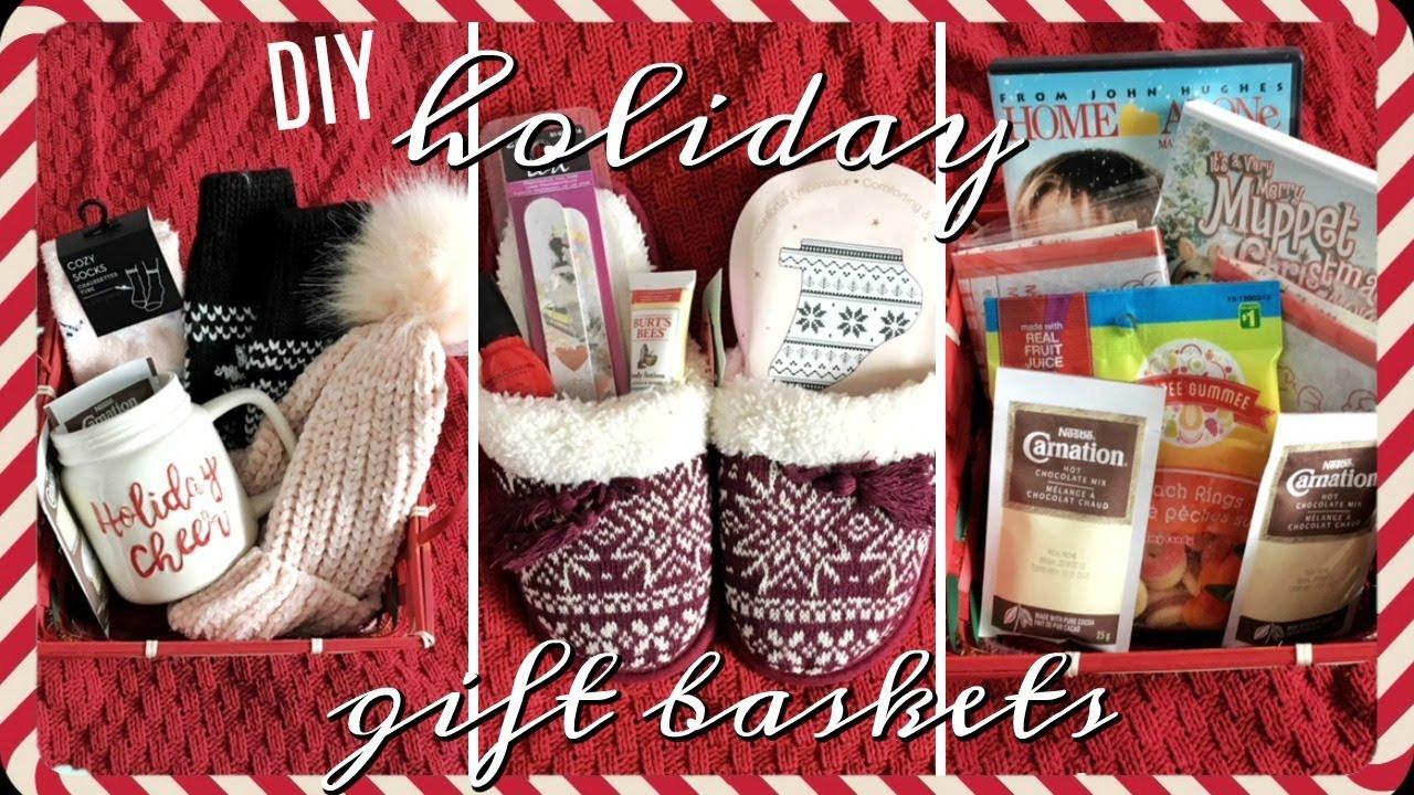 Inexpensive Gift Baskets Ideas
 5 CHEAP holiday t baskets