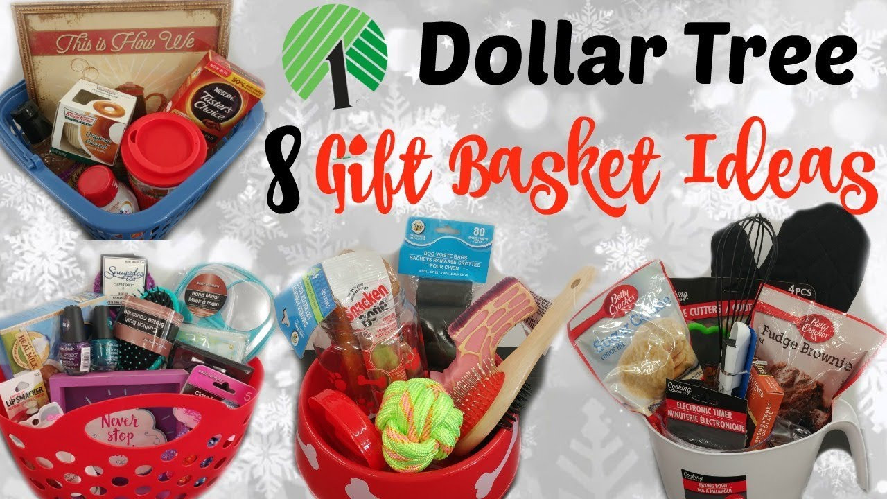 Inexpensive Gift Baskets Ideas
 8 DOLLAR TREE GIFT BASKETS QUICK & EASY
