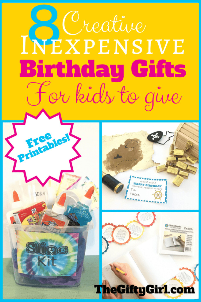 Inexpensive Gift Ideas For Kids
 8 Creative Inexpensive birthday ts for kids to give