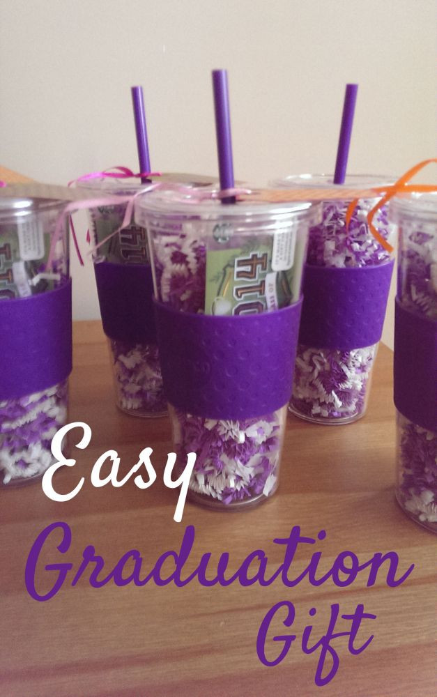 Inexpensive Graduation Gift Ideas
 Easy Graduation Gift D I Y
