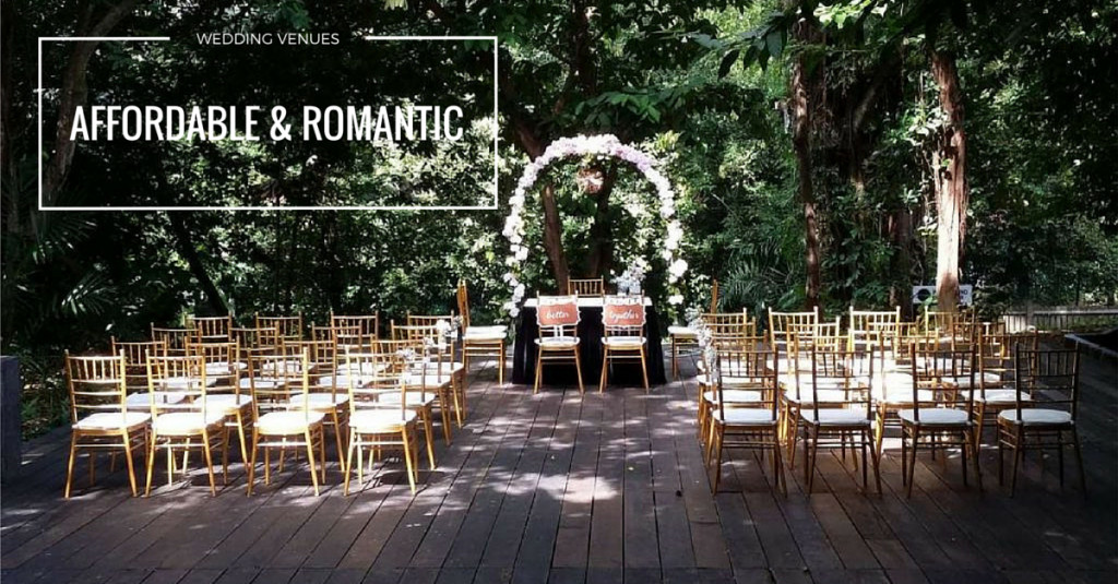 Inexpensive Outdoor Wedding Venues
 8 Romantic But Affordable Wedding Venues In Singapore