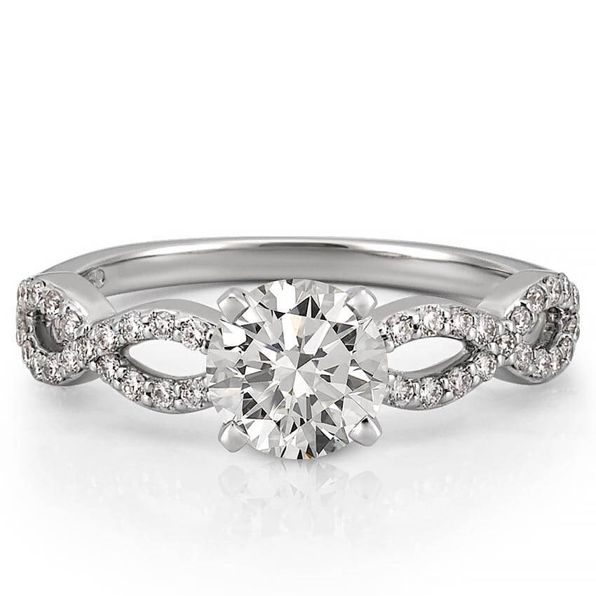 Infinity Wedding Rings
 Infinity Engagement Ring Infinity Diamond Ring Do Amore