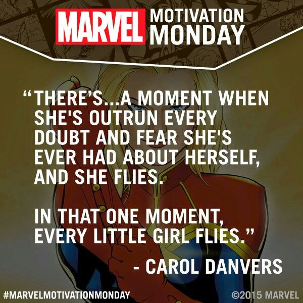 Inspirational Marvel Quotes
 Marvel Motivation Monday Marvel