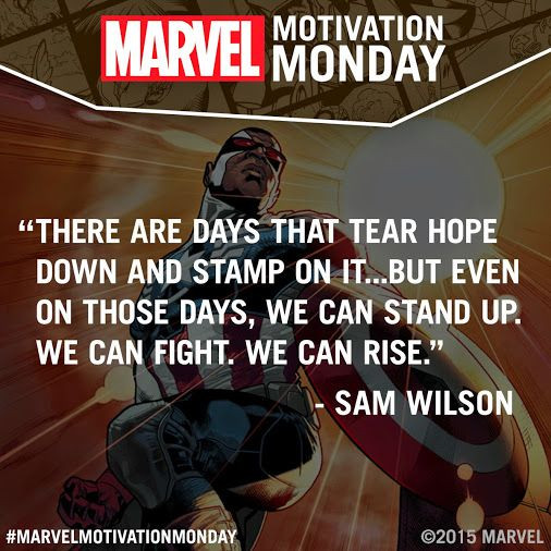 Inspirational Marvel Quotes
 Marvel Motivation Monday Quotes Pinterest