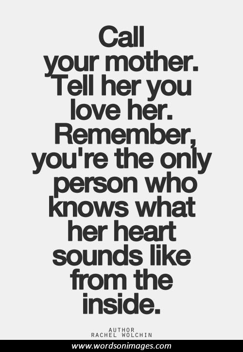 Inspirational Mother Quotes
 Inspirational Quotes From Mother To Daughter QuotesGram