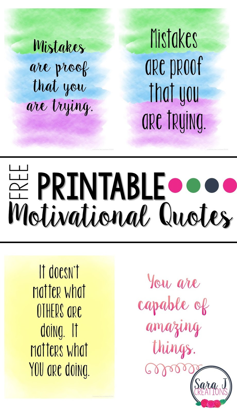 Inspirational Quote For Students
 Get Motivated Free Printable Quotes