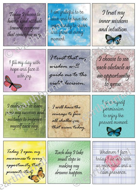 Inspirational Quotes Card
 Items similar to Motivational quote cards inspirational