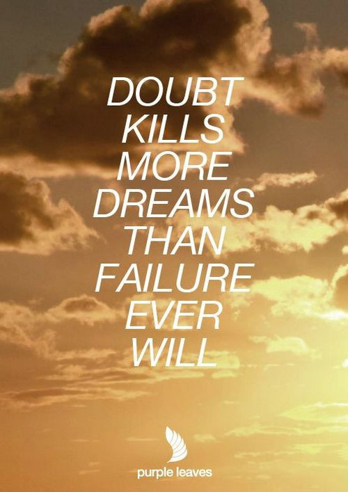 Inspirational Quotes Motivational
 Self Doubt Quotes Inspirational QuotesGram
