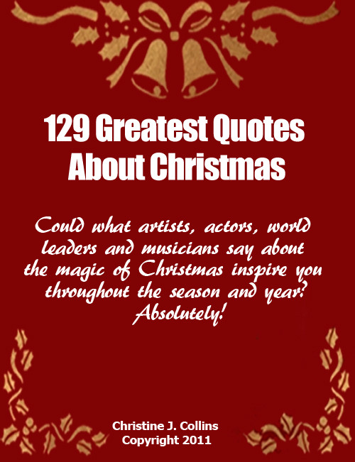 Inspiring Christmas Quotes
 Inspirational Christmas Quotes QuotesGram