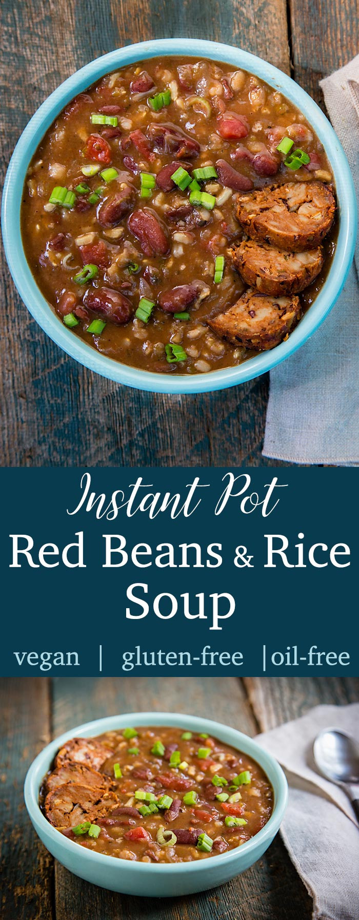 Instant Pot Low Fat Recipes
 Instant Pot Red Beans and Rice Soup