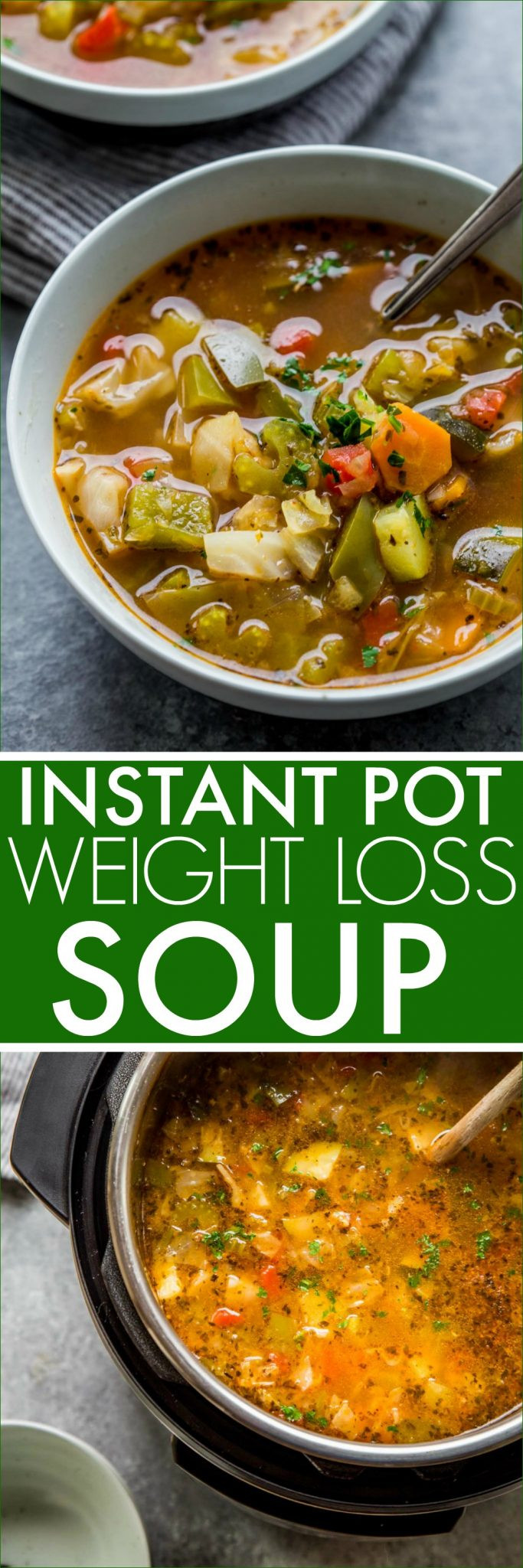 Instant Pot Low Fat Recipes
 Instant Pot Weight Loss Soup with Stovetop Instructions