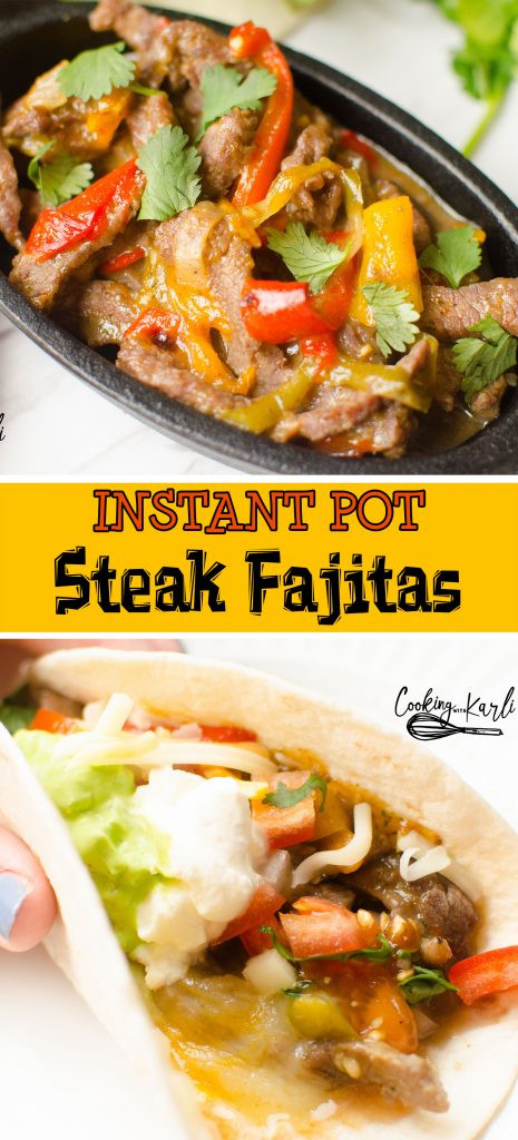 Instant Pot Steak Fajitas
 Instant Pot Steak Fajitas Cooking With Karli