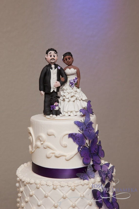 Interracial Wedding Cake Topper
 Interracial Wedding Cake Topper