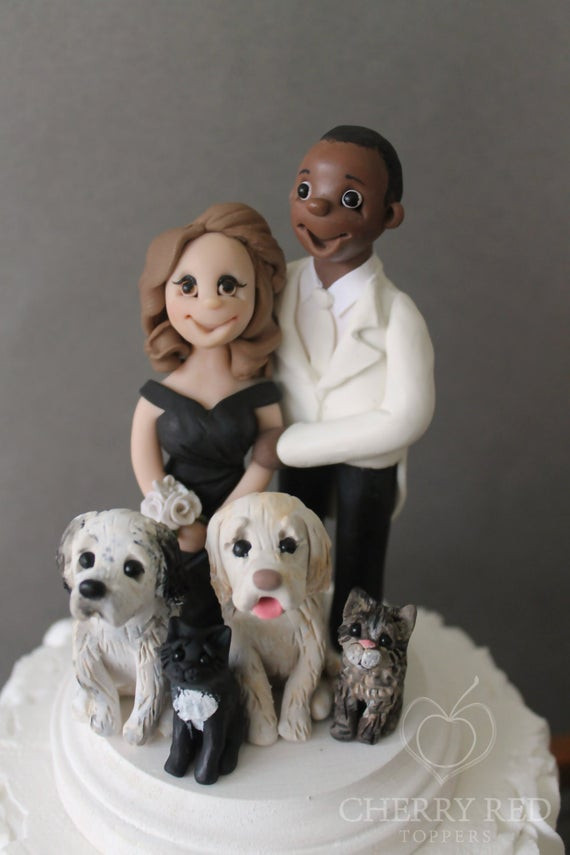Interracial Wedding Cake Topper
 Interracial Wedding Cake Toppers Traditional by