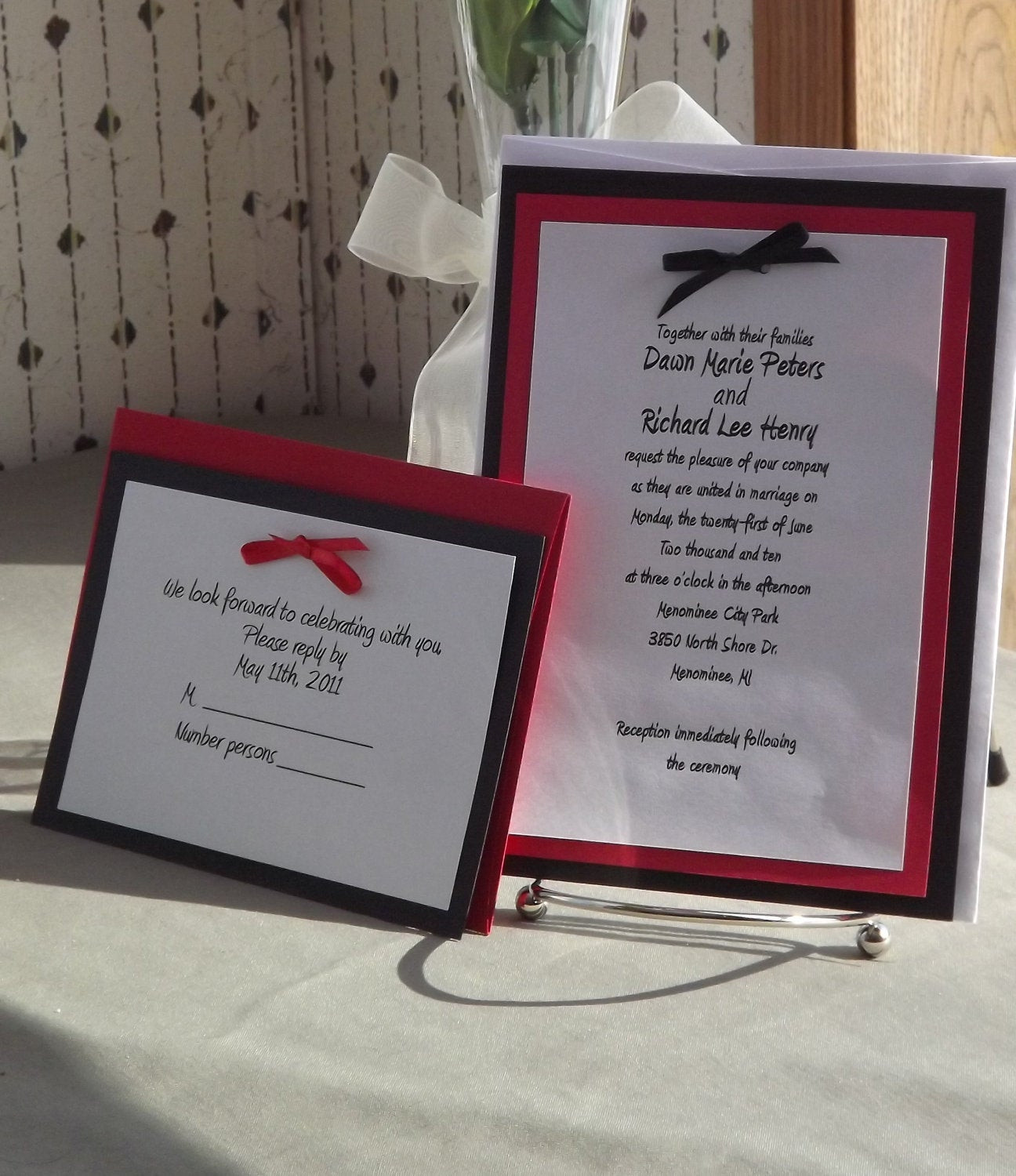 Invitation Kits Wedding
 SALE DIY Wedding Invitation Kits with Invitations RSVP and