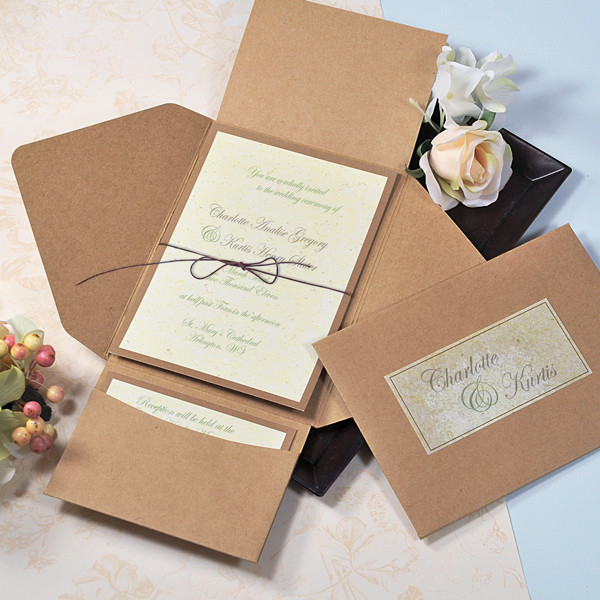 Invitation Kits Wedding
 Premium Self Mailer Invitation Kit Couture Bridal