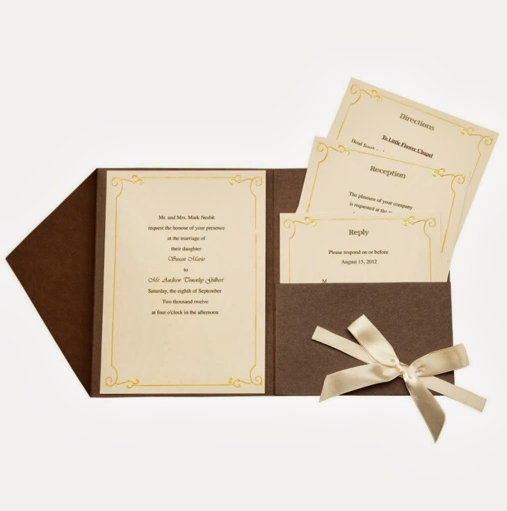 Invitation Kits Wedding
 Modern Wedding Invitations Homemade Wedding Invitation Kits