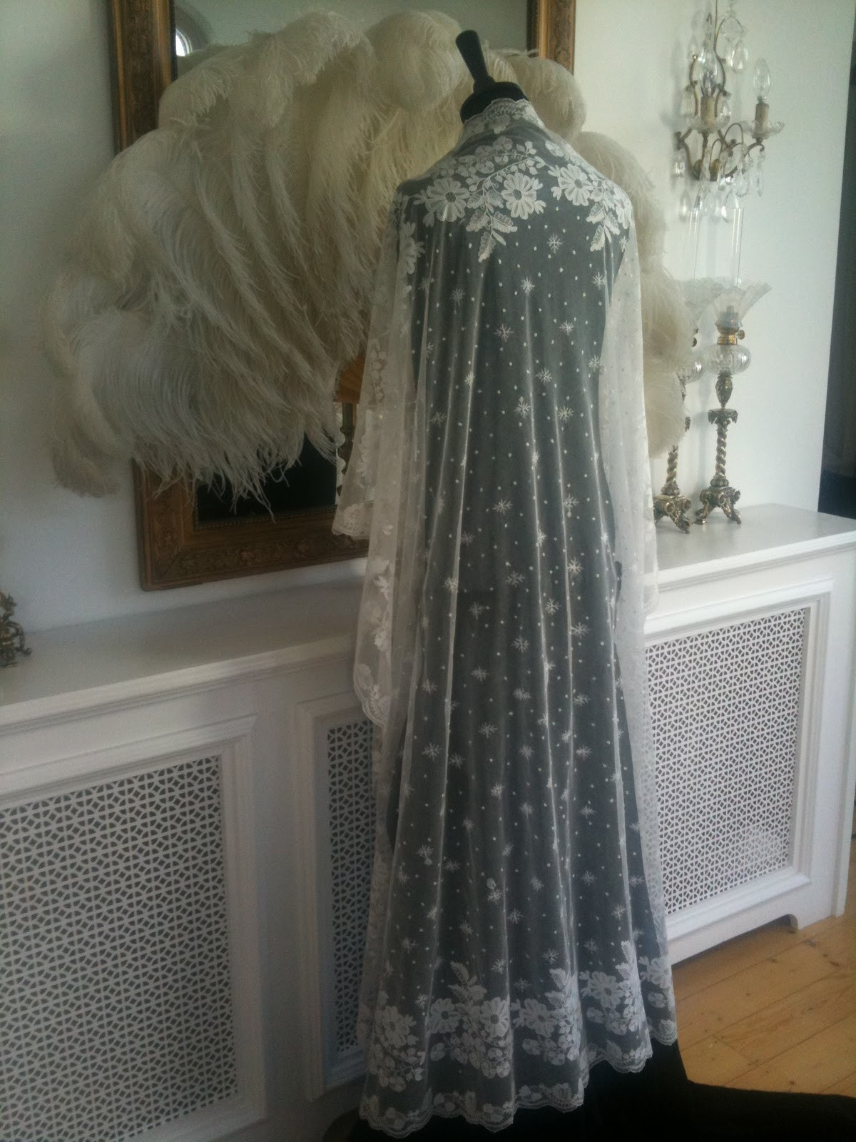 Irish Lace Wedding Veils
 Rosemary Cathcart Antique Lace and Vintage Fashion