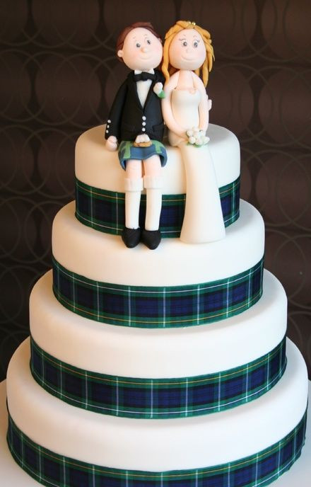 Irish Wedding Cake Toppers
 scottish wedding ideas