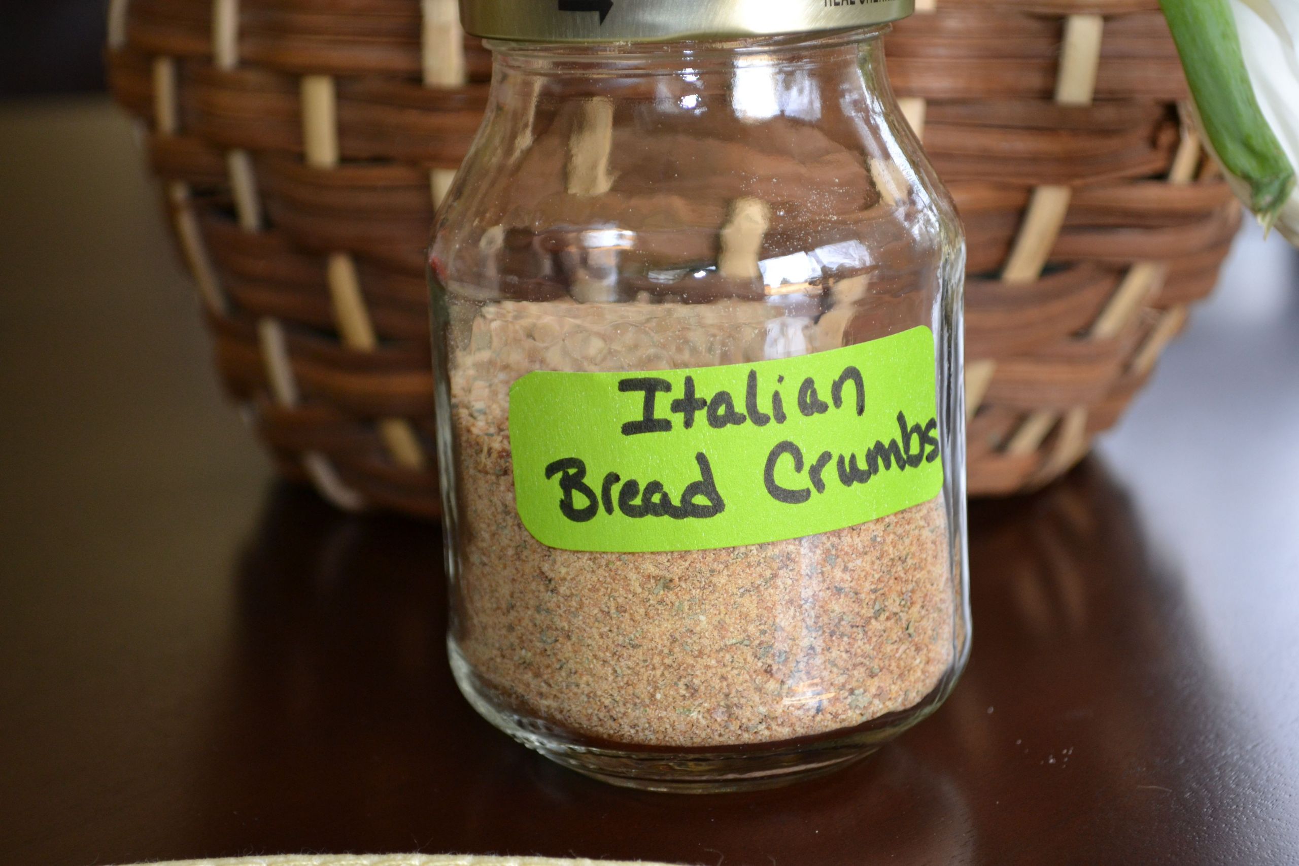 Italian Bread Crumbs
 Eliminate Food Waste Use of a Loaf of Bread