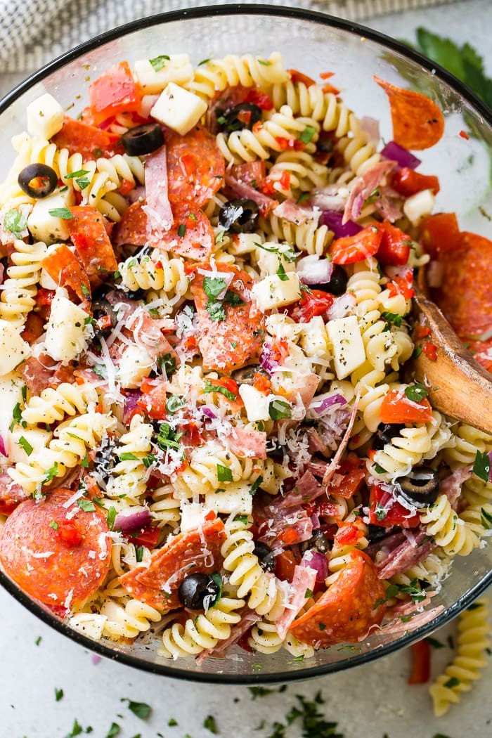 Italian Dressing Recipes
 Easy Italian Pasta Salad Oh Sweet Basil