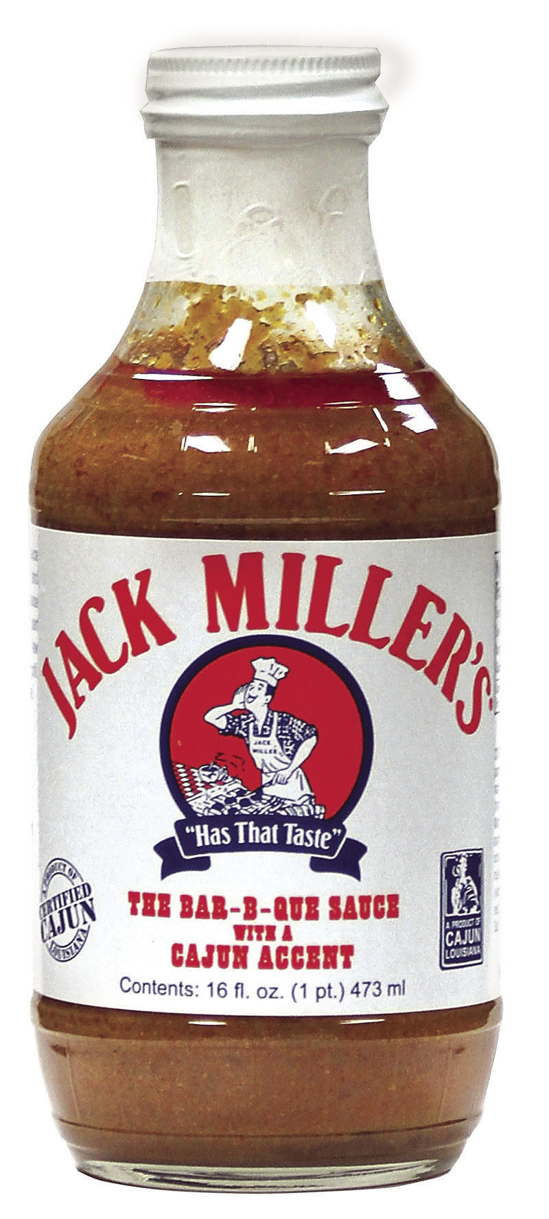 Jack Miller Bbq Sauce
 Jack Miller’s Bar B Que Sauce adds Cajun accent to