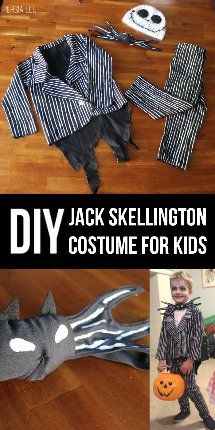 Jack Skellington DIY Costume
 DIY Jack Skellington Kid’s Costume