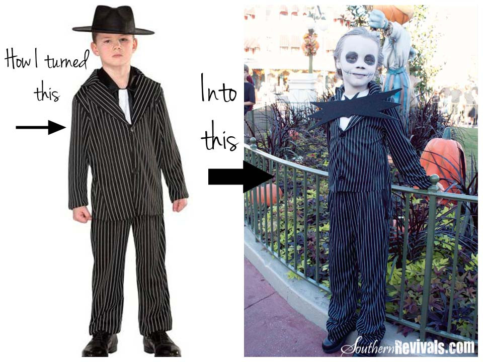 Jack Skellington DIY Costume
 Walmart Gangster Turned Jack Skellington Halloween Costume
